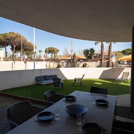 Grand T3 Neuf Climatise Avec Wifi A 100M De La Plage Vias Bagian luar foto